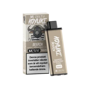 Zeltu Koyuki Bespin Mango Passion Fruit Yuzu pre-filled pod, 2 ml, 14 mg nicotine