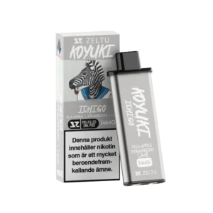 Zeltu Koyuki Ichigo Fuji Apple Strawberry Lime prefilled pod, 2 ml, 14 mg nicotine, 1 piece (1-pack)