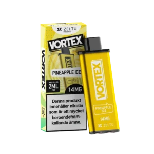 Zeltu Vortex Pineapple Ice pre-filled pod, 2 ml, 14 mg nicotine.